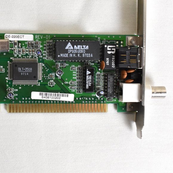 D-LINK Network Card KA2APC260P0 DE-220ECT Ethernet - Picture 2 of 4